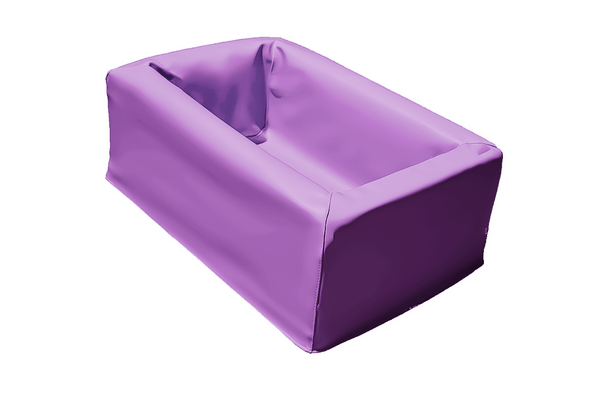 Motricité - Module de Motricité Enfant - Module de rangement nid à balles en mousse pvc rose