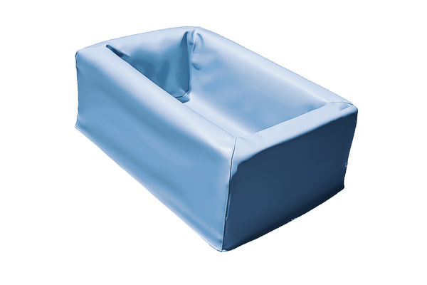 Motricité - Module de Motricité Enfant - Module de rangement nid à balles en mousse pvc turquoise