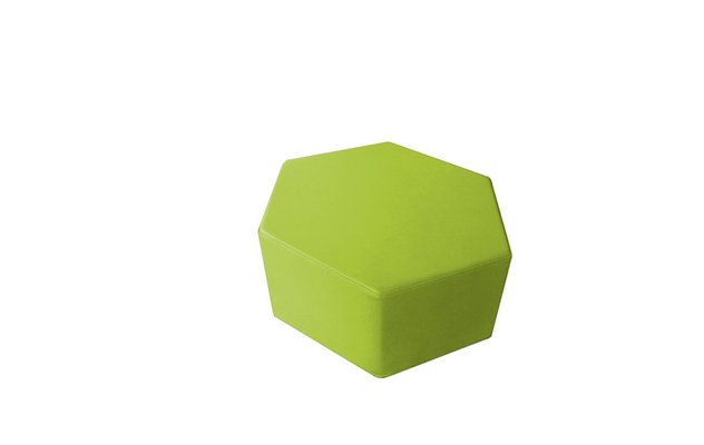 Mobilier - Meuble en mousse et Pouf - Pouf octogone en mousse pvc h.25cm fuchsia sauzon