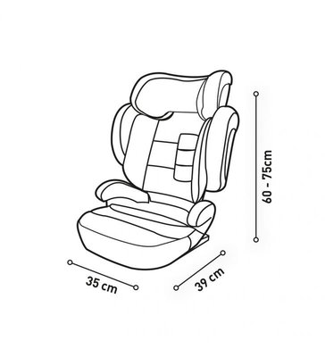 Puériculture - Siège Auto bébé et Réhausseur - Siège auto isofix - 100 cm à 150 cm - GP 2/3 - R129