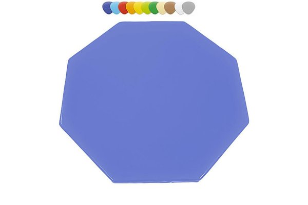 Motricité - Tapis de motricité bébé et enfant - Tapis octogonal en mousse pvc d.130cm x ep.3cm