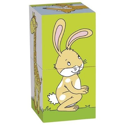 Jeux - Jeux Éducatifs et Puzzle - Puzzle de cube Animaux