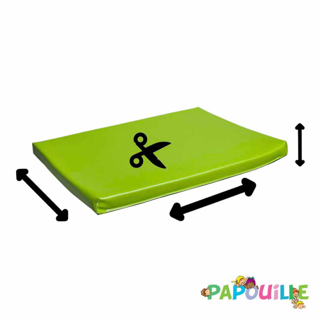Matelas plat ep 4cm sur mesure sauzon