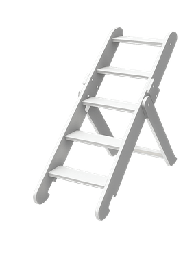 Change - Meuble à Langer crèche - Escalier pliable en bois pour plan de change enfant