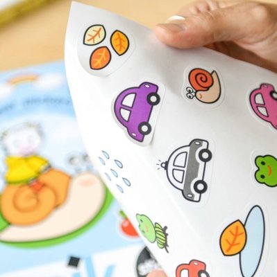 Jeux - Loisirs Créatifs  - Box stickers - les saisons