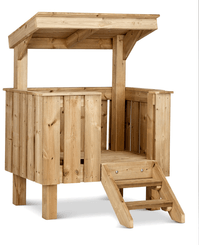 Mobilier - Cabane enfant - Cabane en bois avec escalier