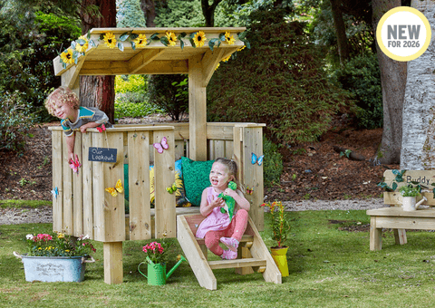Mobilier - Cabane enfant - Cabane en bois avec escalier