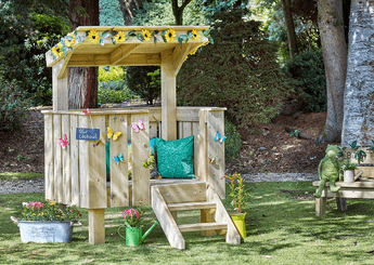 Mobilier - Cabane enfant - Cabane en bois avec escalier