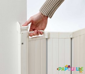 Médical et Prévention - Barrières de Sécurité Enfant - Barrière de sécurité enfant accordéon guard me blanc