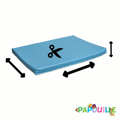 Motricité - Tapis de gym sur mesure - Tapis en mousse sur mesure épaisseur 2cm /m2 Ciel