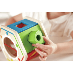 Jouets - Jouets à Empiler ou à Encastrer - Trieur de formes en bois