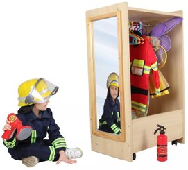 Mobilier - Accessoires pour meuble de rangement - Petit chariot d'habillage avec miroirs