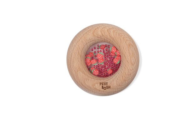 Jouets - Hochets et Jouets Sensoriels - Donut sensoriel - Fraises