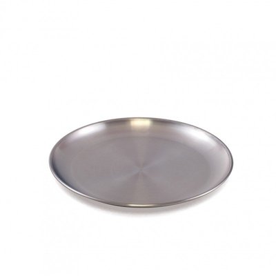Repas - Assiettes Enfants et à Compartiments - Assiette plate inox Ø 20cm