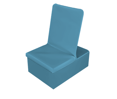 Mobilier - Tabouret et Assise au sol - Siège au sol avec rehausseur amovible
