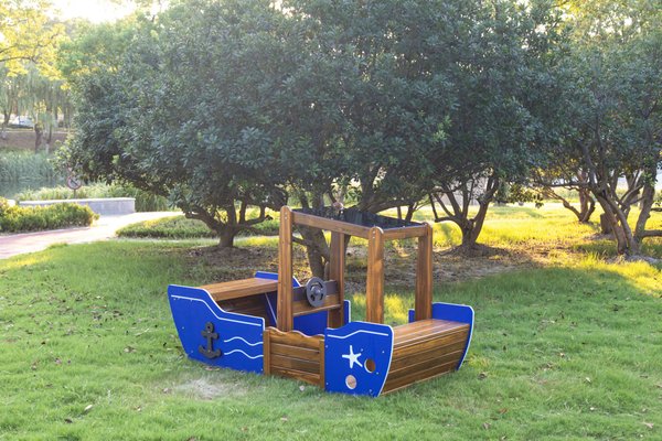 Mobilier - Aire de jeux et structure extérieure - Bateau de pêche extérieur
