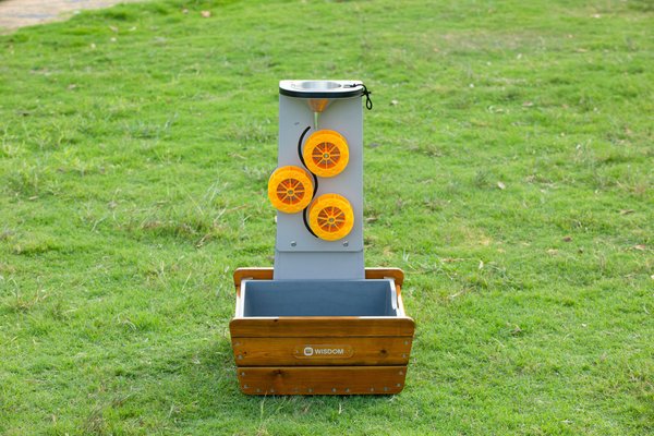 Mobilier - Meuble de rangement scolaire - Jeux d'eau d'extérieur - 3 roues
