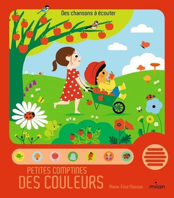 Jeux - Livres - Petites comptines des couleurs