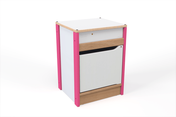 Mobilier - Mobilier de jeux d'imitation - Réfrigérateur pour enfants - Framboise