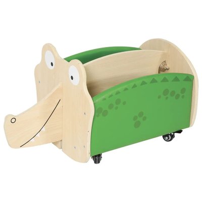 Mobilier - Meuble de rangement scolaire - Rangement mobile de livres - Crocodile
