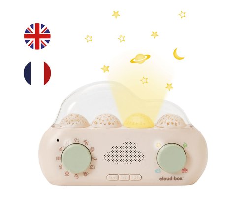 Couchage - Mobile de Lit Bébé et Veilleuse - Veilleuse sonore "Ma Première Boîte à Rêves"