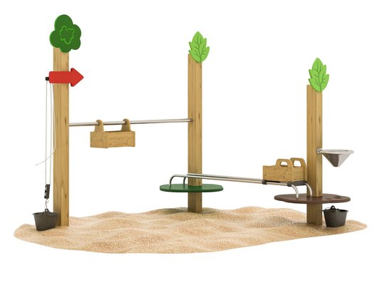 Mobilier - Aire de jeux et structure extérieure - Aire de jeux - sable