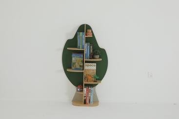 Mobilier - Meuble de rangement scolaire - Etagère murale - Décoration Arbre