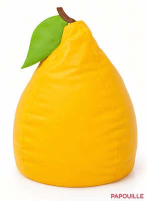 Mobilier - Meuble en mousse et Pouf - Pouf jaune poire