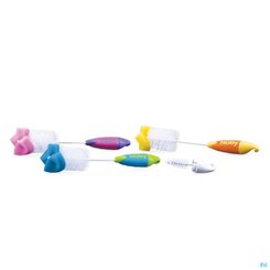 Repas - Accessoires pour Biberons - Goupillon 2en1 embout éponge