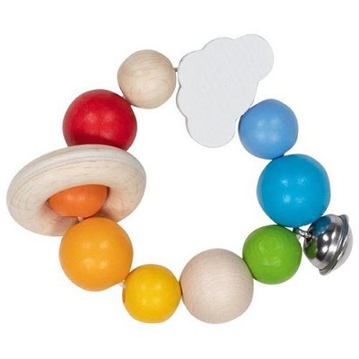 Jouets - Hochets et Jouets Sensoriels - Hochet flexible - arc-en-ciel