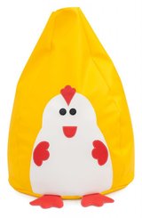 Mobilier - Meuble en mousse et Pouf - Pouf jaune poussin