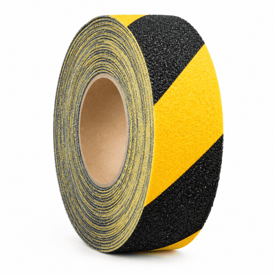 Médical et Prévention - Protection et Sécurité (EPI) - Surface antidérapante 1250 x 20 mm - Jaune et noir
