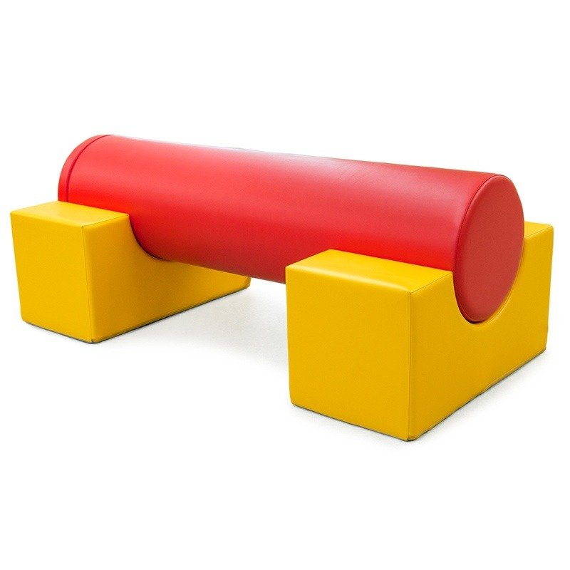 Parcours de Motricité avec Cylindre - 3 pièces - H 50 cm