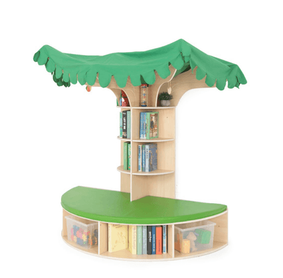 Mobilier - Meuble de rangement scolaire - Coin lecture- arbre (demi arbre)