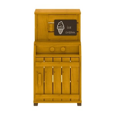 Mobilier - Mobilier de jeux d'imitation - Réfrigérateur en bois