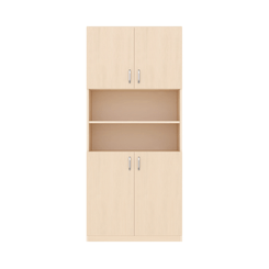 Mobilier - Meuble de rangement scolaire - Armoire de rangement 4 portes - Noé
