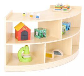 Mobilier - Meuble de rangement scolaire - MEUBLE QUART DE CERCLE