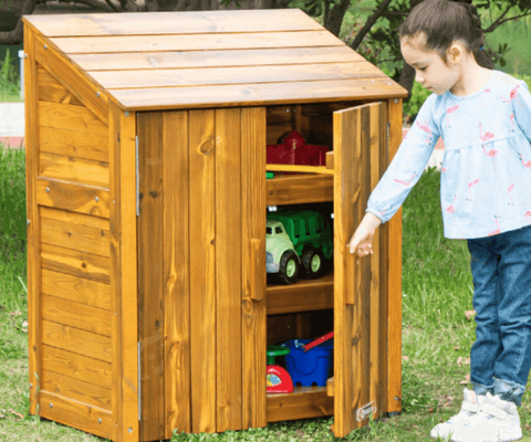 Mobilier - Mobilier extérieur - Armoire d'extérieur avec portes opaques