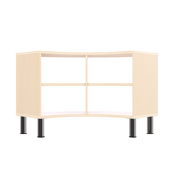 Mobilier - Meuble de rangement scolaire - Meuble de rangement arrondi 4 cases - Blum