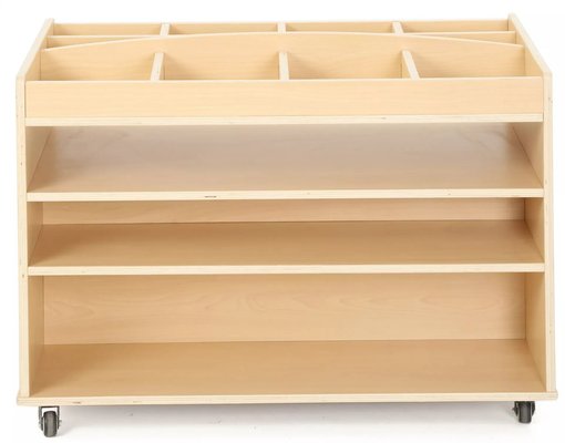 Mobilier - Meuble de rangement scolaire - Chariot de rangement pour l'art
