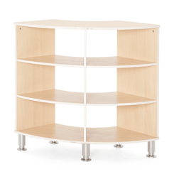 Mobilier - Meuble de rangement scolaire - Meuble de rangement arrondi 6 cases - Lou