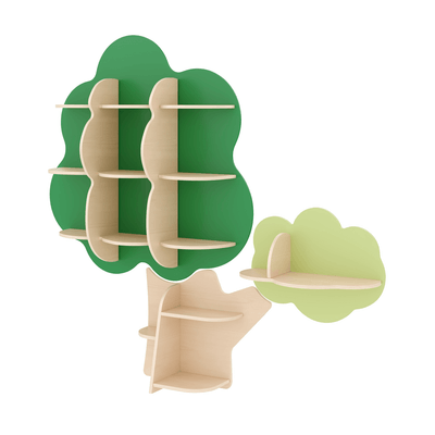 Mobilier - Meuble de rangement scolaire - Rangements muraux - décor Arbre