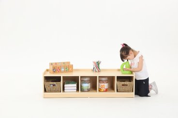 Mobilier - Meuble de rangement scolaire - Etagère horizontale - 5 compartiments
