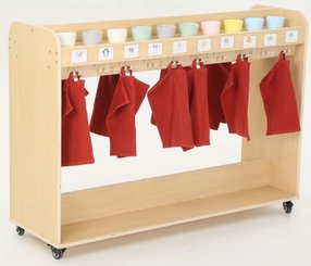 Mobilier - Banc vestiaire & Porte Manteaux - Chariot de toilettes