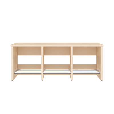 Mobilier - Banc vestiaire & Porte Manteaux - Banc de vestiaire 3 cases 90 cm - Maya