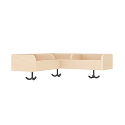 Mobilier - Banc vestiaire & Porte Manteaux - Portemanteau d'angle - 3 places