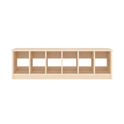 Mobilier - Banc vestiaire & Porte Manteaux - Banc vestiaire 6 casiers 120 cm - Lana