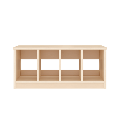 Mobilier - Banc vestiaire & Porte Manteaux - Banc vestiaire 4 casiers 80 cm - Lana