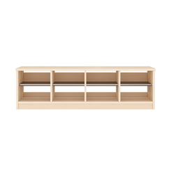 Mobilier - Banc vestiaire & Porte Manteaux - Banc vestiaire 8 casiers 120x33x35cm - Mopi