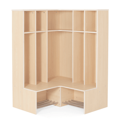 Mobilier - Banc vestiaire & Porte Manteaux - Vestiaire d'angle 6 places T1 - Mia